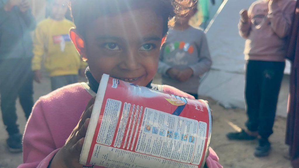 Association Amani - Opération lait à Rafah - AMANI Operation lait a Rafah 10