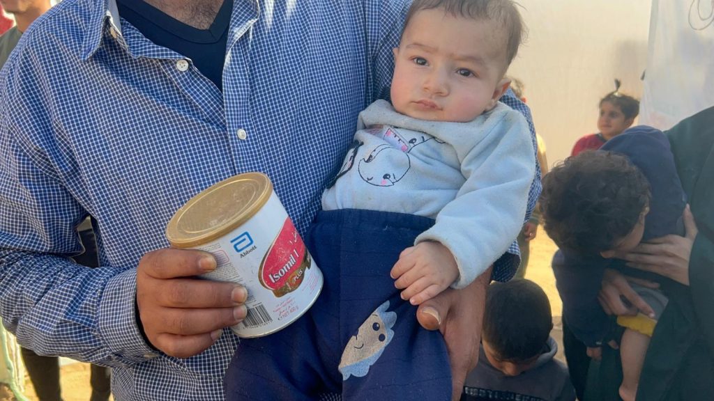 Association Amani - Opération lait à Rafah - AMANI Operation lait a Rafah 23