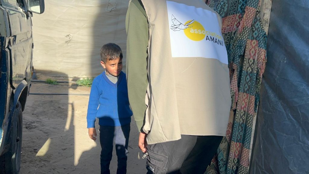 Association Amani - Opération lait à Rafah - AMANI Operation lait a Rafah 24