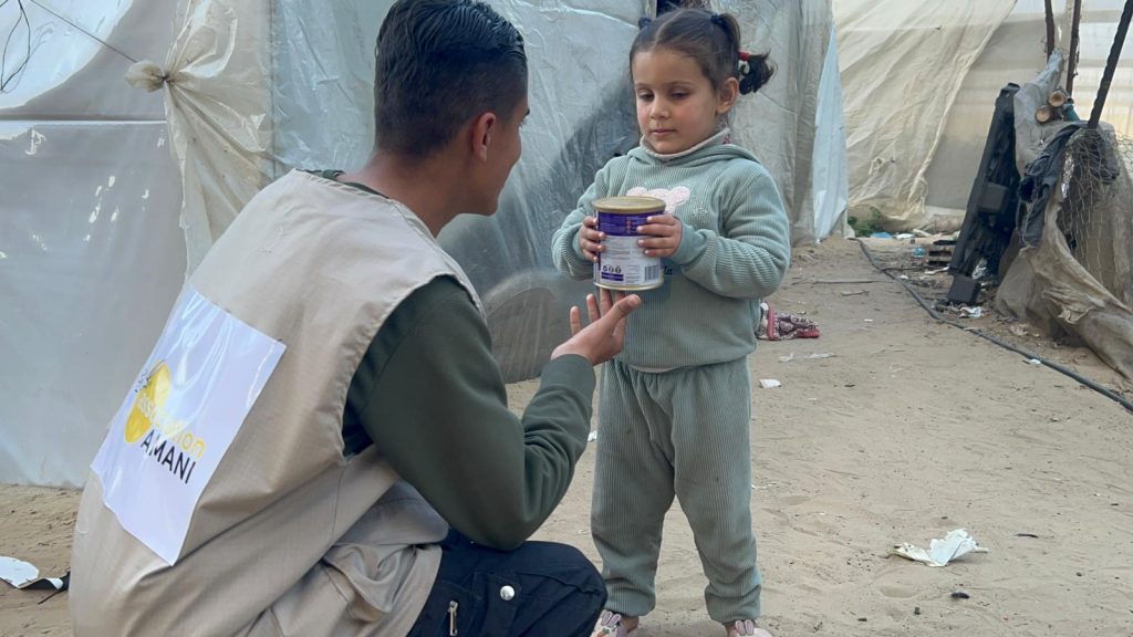 Association Amani - Opération lait à Rafah - AMANI Operation lait a Rafah 25