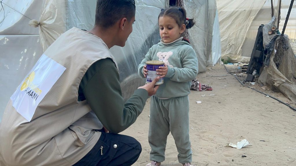 Association Amani - Opération lait à Rafah - AMANI Operation lait a Rafah 28