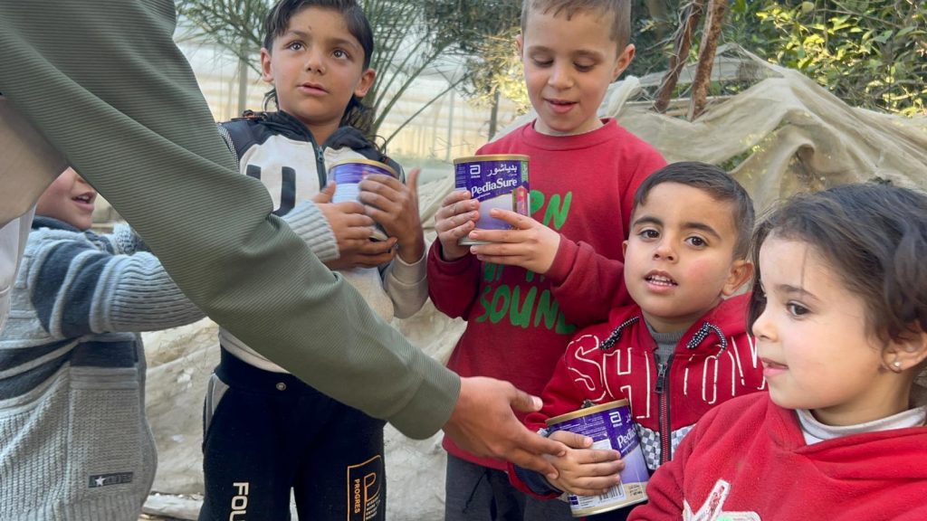 Association Amani - Opération lait à Rafah - AMANI Operation lait a Rafah 30