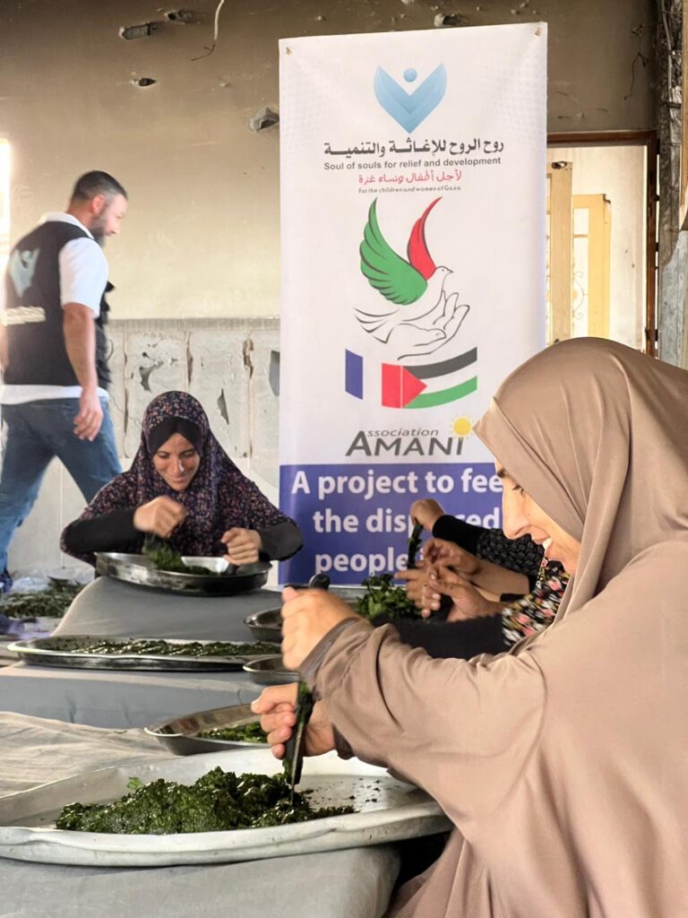 Association Amani - Déjeûner royal pour 1500 Gazaouis - 2024 08 29 dejeuner royal 027