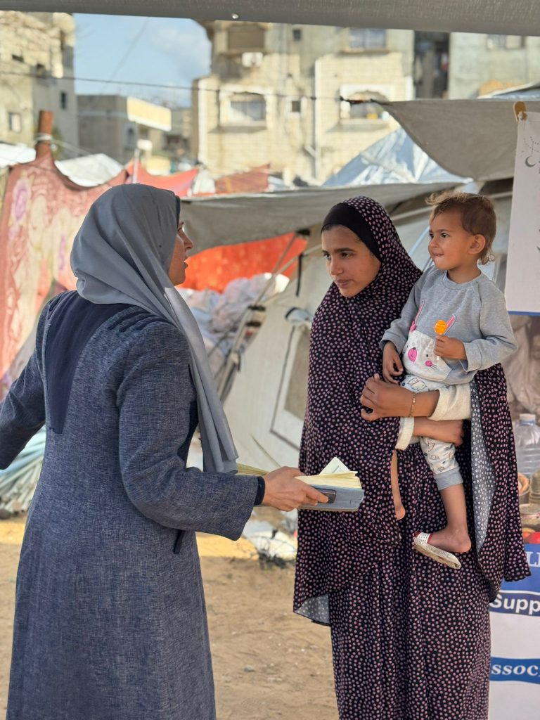 Association Amani - Urgence Gaza : Distribution de lait infantile - 2026 03 04 distribution lait infantile gaza 14