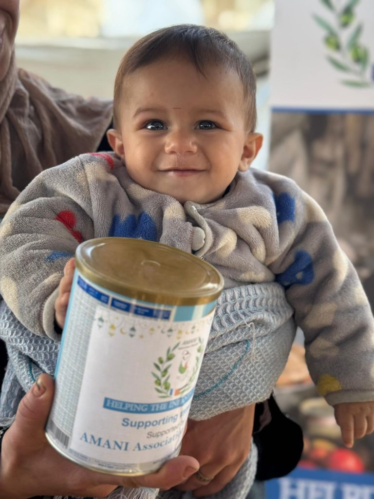 Association Amani - Urgence Gaza : Distribution de lait infantile - 2026 03 04 distribution lait infantile gaza 27