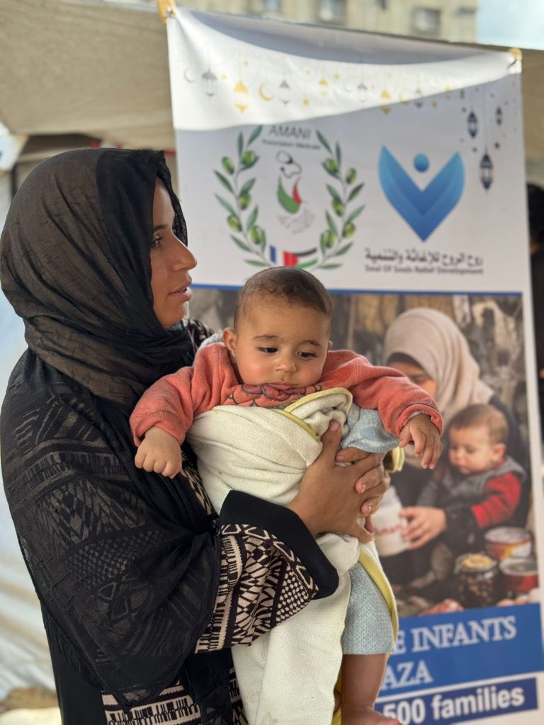 Association Amani - Urgence Gaza : Distribution de lait infantile - 2026 03 04 distribution lait infantile gaza 28