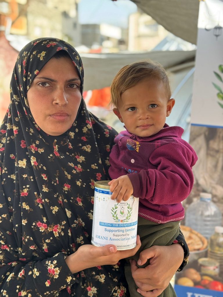 Association Amani - Urgence Gaza : Distribution de lait infantile - 2026 03 04 distribution lait infantile gaza 44