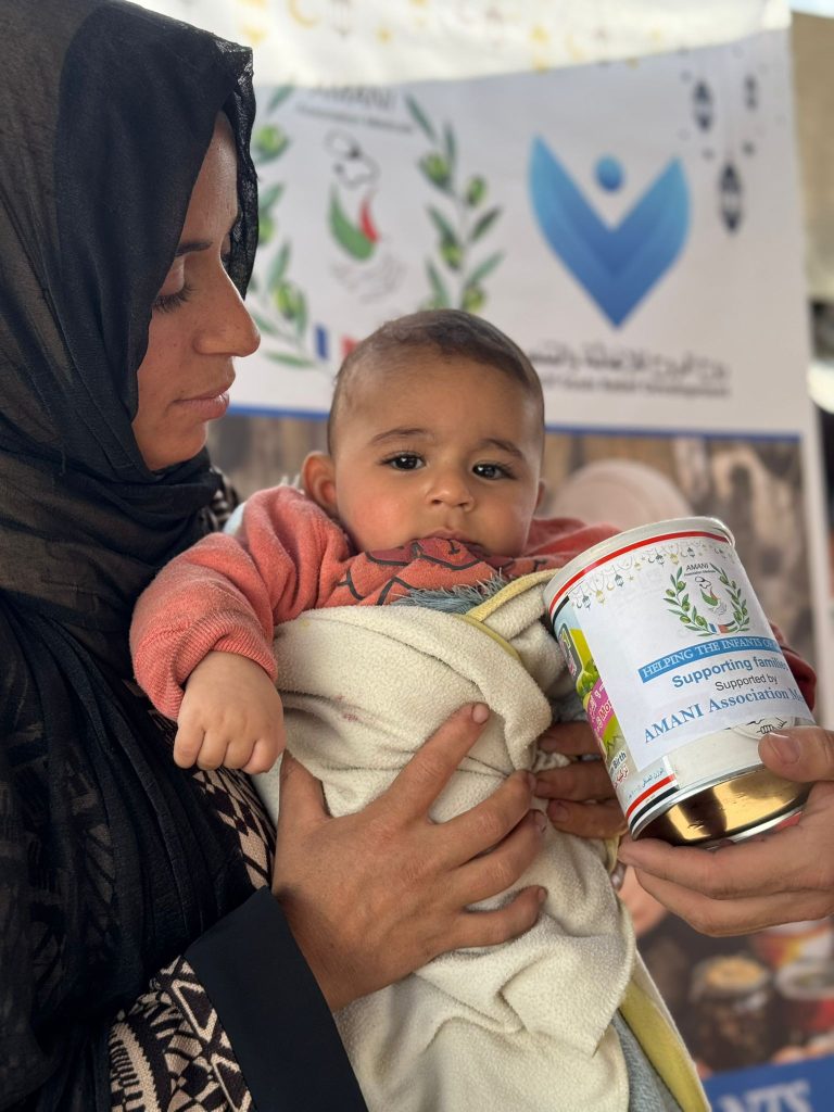 Association Amani - Urgence Gaza : Distribution de lait infantile - 2026 03 04 distribution lait infantile gaza 45