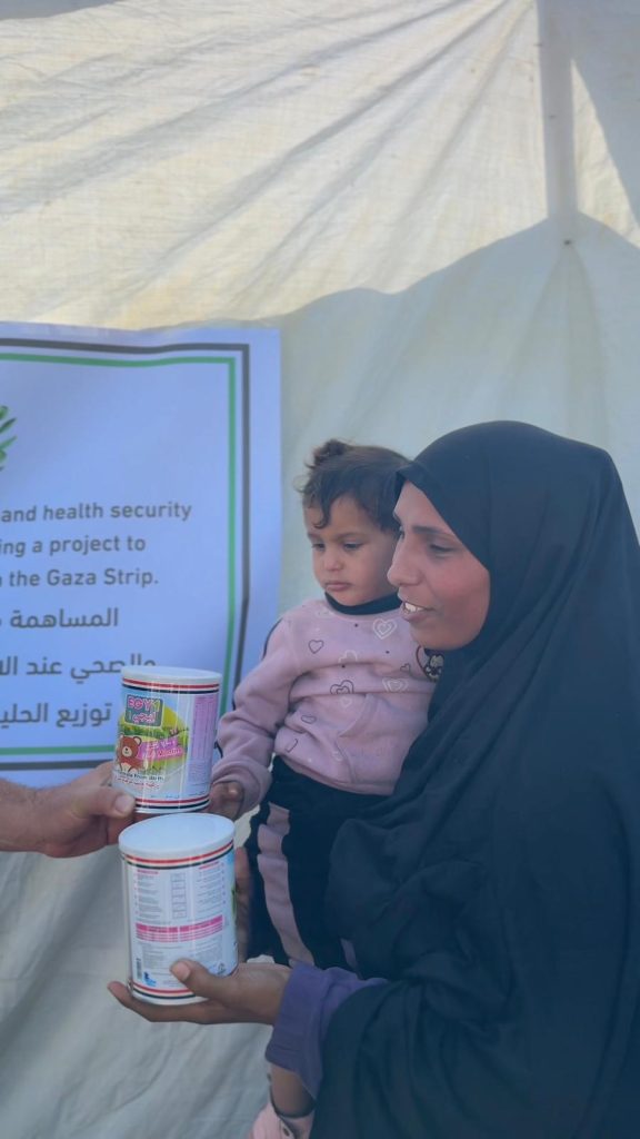 Association Amani - Solidarité Gaza : Distribution de lait infantile et témoignages - 2026 03 14 distribution lait infantile gaza temoignages 06