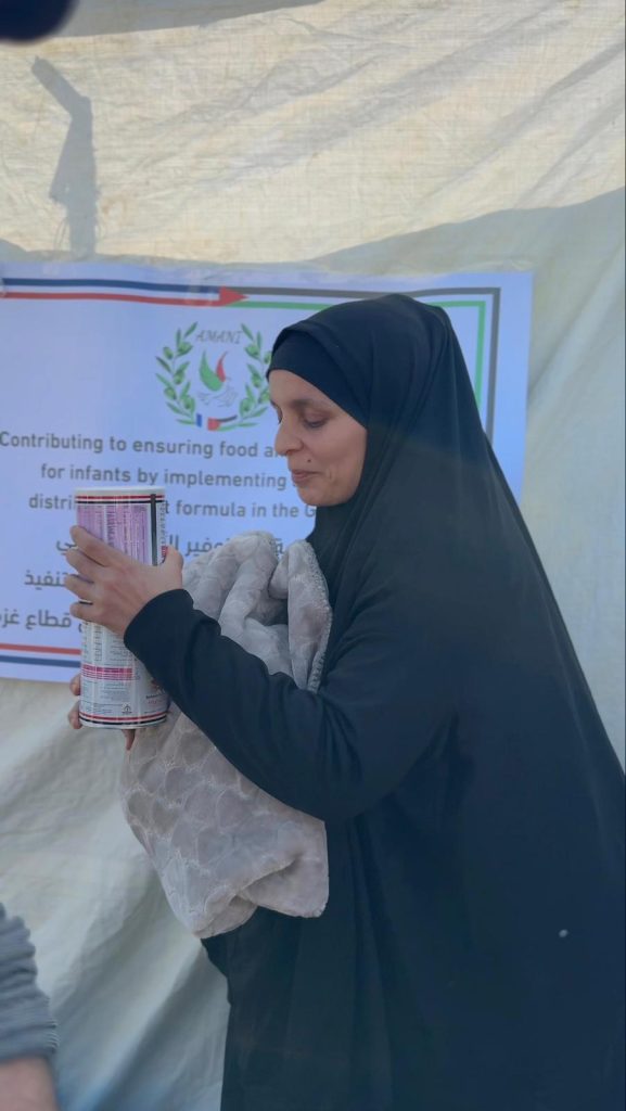 Association Amani - Solidarité Gaza : Distribution de lait infantile et témoignages - 2026 03 14 distribution lait infantile gaza temoignages 09