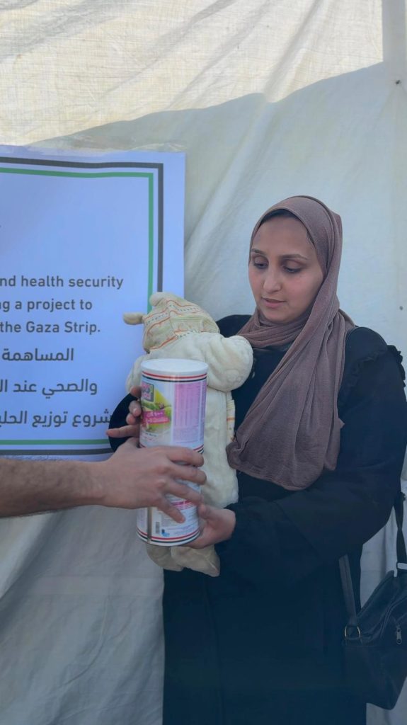 Association Amani - Solidarité Gaza : Distribution de lait infantile et témoignages - 2026 03 14 distribution lait infantile gaza temoignages 11