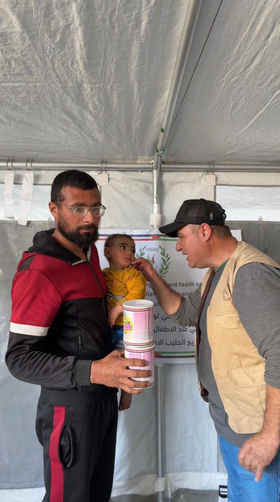 Association Amani - Solidarité Gaza : Distribution de lait infantile et témoignages - 2026 03 14 distribution lait infantile gaza temoignages 14