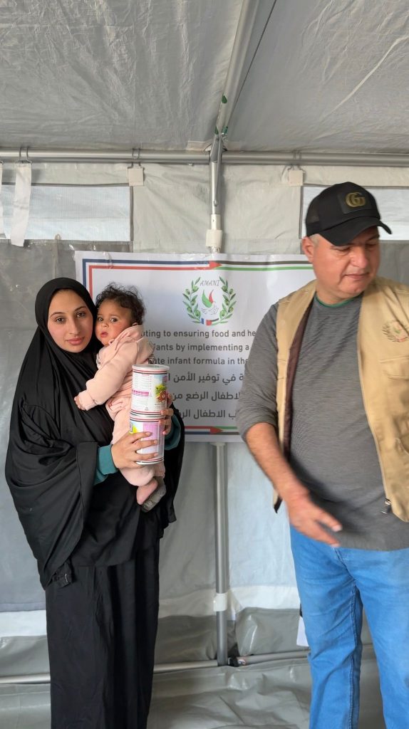 Association Amani - Solidarité Gaza : Distribution de lait infantile et témoignages - 2026 03 14 distribution lait infantile gaza temoignages 22